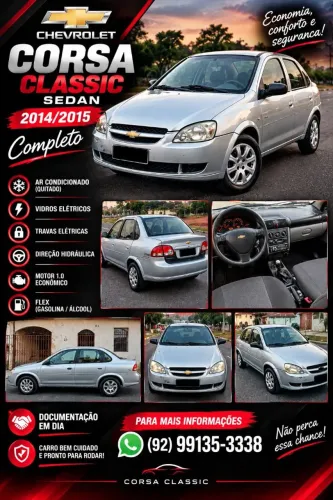Chevrolet Classic Life/ls 1.0 VHC Flexp. 4P 2015