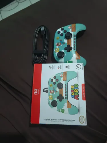 Controle Nintendo Switch 2 versao Mario