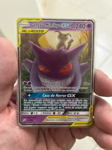 Gengar e Mimikyu GX POKÉMON TCG