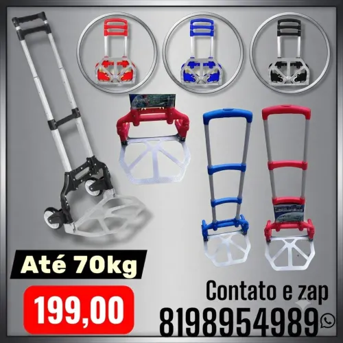 Carrinho de carga dobrável