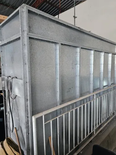 Cabine de Pintura Industrial Galvanizada