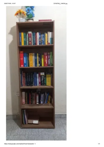 ESTANTE PARA ESCRITÓRIO