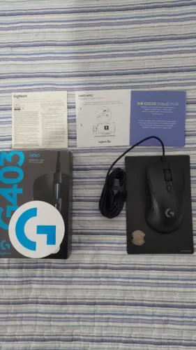 Teclado Logitech G413 Carbon + Mouse G403 Hero
