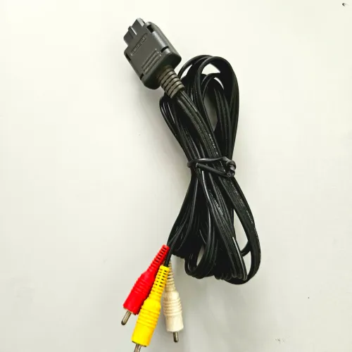 Cabo av audio video original snes super Nintendo n64 