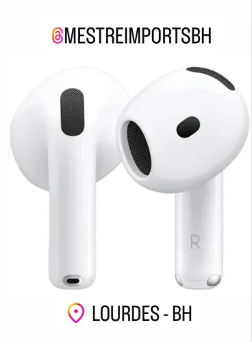 AirPods 4 (ANC) NOVO LACRADO ORIGINAL LOJA FÍSICA ENTREGA SEM TAXA CARTÃO 21 VEZES 