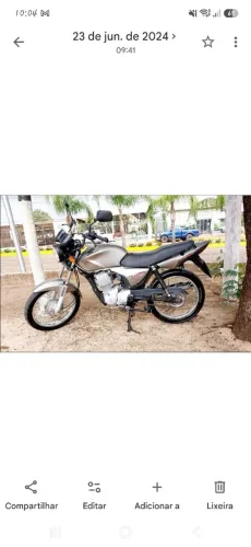 Vendo Titan 150ks doc ok pneus novos/zap * nada para mexer! Moto de mulher