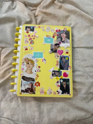 Caderno inteligente original grande amarelo