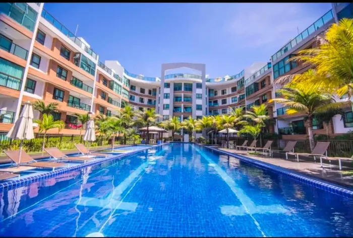 Belissino apartamento mobiliado para alugar na beira mar do Cabo Branco