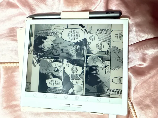 Tablet EINK BIG ME B1715C Como um Kindle, Leia mangás e livros em colorido