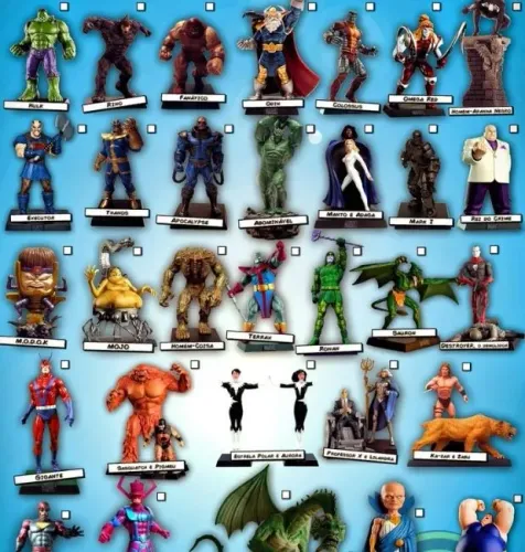 Lista Miniaturas Especiais da Marvel Eaglemoss
