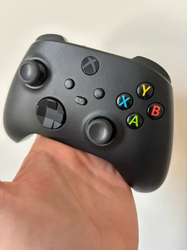 Controle Sem Fio Xbox séries s carbon black.
