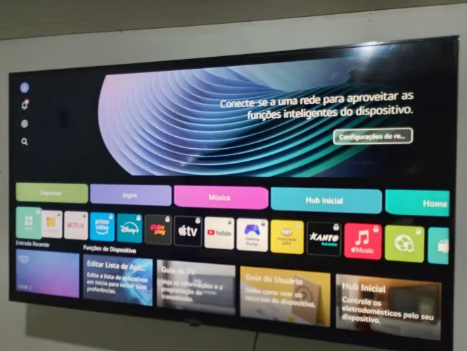 Tv LG smart 55 polegadas 