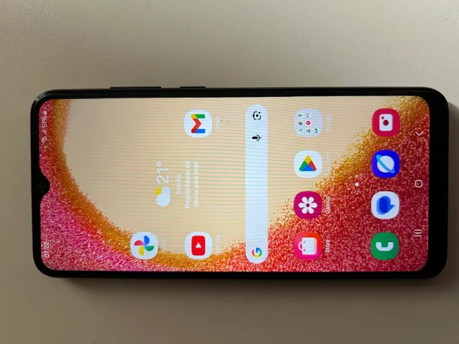 Samsung A04e 64GB capa película super conservado carregador original nota