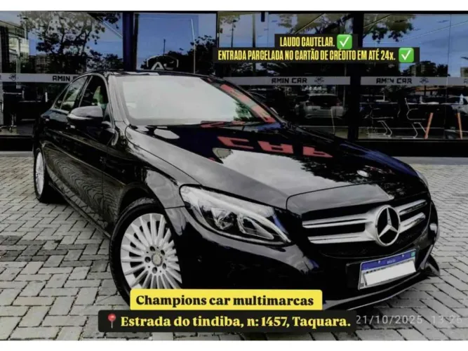 Mercedes-Benz C-200 Sportcoupe Komp. 2.0 16V 163cv AUT 2017