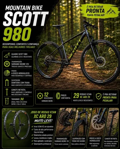 Bike Scott Scale 980 MTB 29 (Bicicleta)