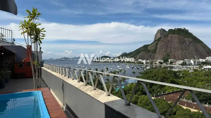 Botafogo | Cobertura 3 quartos, sendo 1 suite