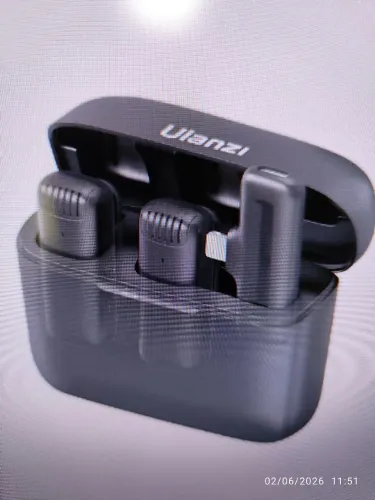 Microfone Sem Fio Ulanzi J12