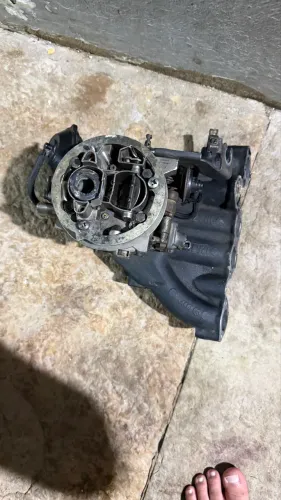 Carburador com coletor TLDZ Motor AP Álcool 