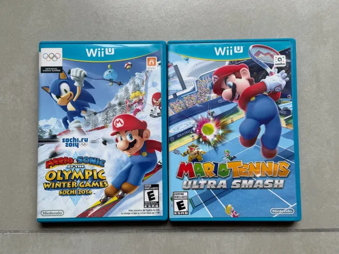 Combo Dois Jogos de Esporte do Mario Wii U