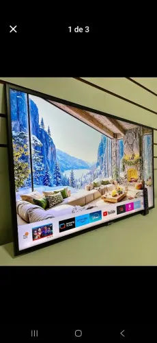 TV SAMSUNG 43 polegadas completa 4k