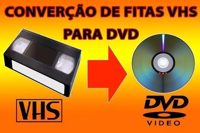 Vhs para dvd ou arquivo mp4