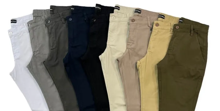 Calça Masculina Brim c/ Lycra