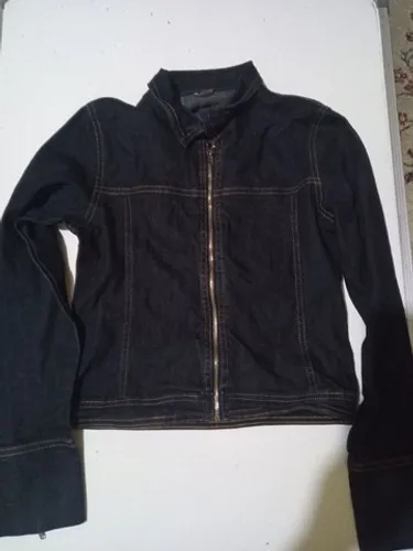 Jaqueta jeans escuro