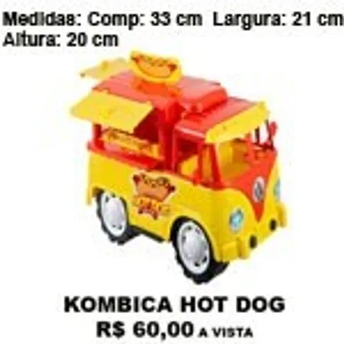 Kombica Hot Dog - Linha Kendy
