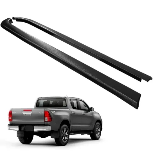 Protetor de Borda Lateral Toyota Hilux 2016/ - Cabine Dupla