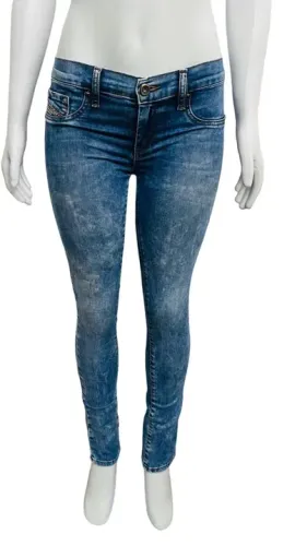 Calça Jeans Diesel Tamanho 14 Y Super slim legging Bom Estado
