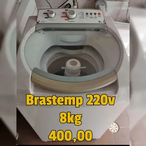 Máquina de lavar Brastemp 8kg 220v com garantia 