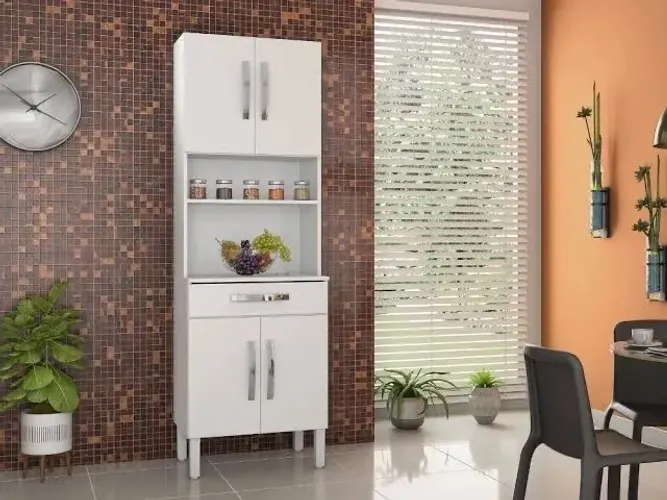Armário de cozinha 4 portas JL81 - FRETE GRÁTIS 