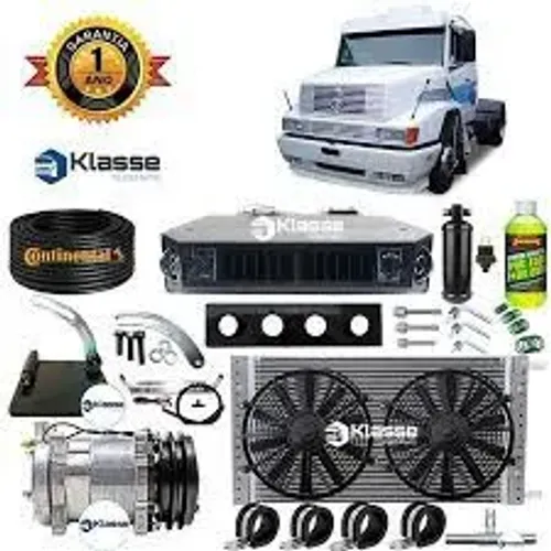 Kit Ar Condicionado instalado Pra Caminhão