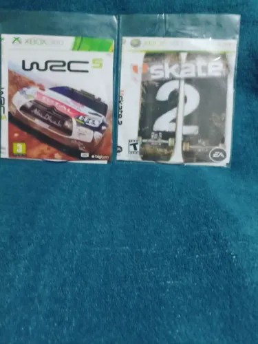 Jogos Xbox 360 - WRC 5 e Skate 2 - Imperdível!