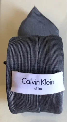 Gravata Calvin Klein slim masculina