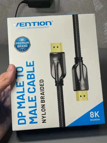 Cabo Displayport 1.4 Vention Gamer - 8k@60hz, 4k@144hz - R$188 a vista (Frete a consultar)