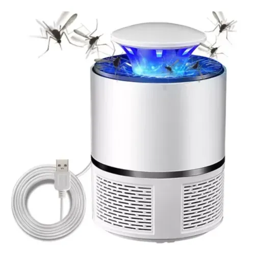 Armadilha Para Mosquito e Pernilongo com Cooler LED USB - Seguro e Eficaz