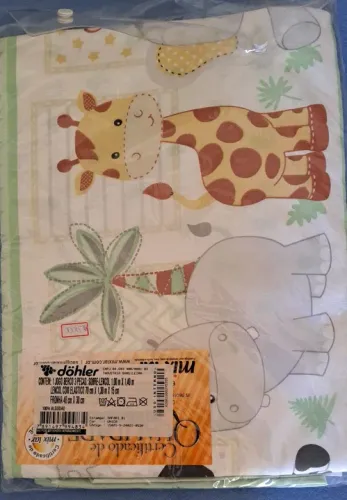 Jogo de Berço  Animais 1,00 X 1,40m