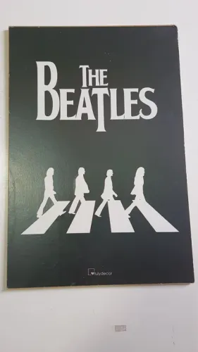 Quadro Decorativo The Beatles - Abbey Road (MDF)