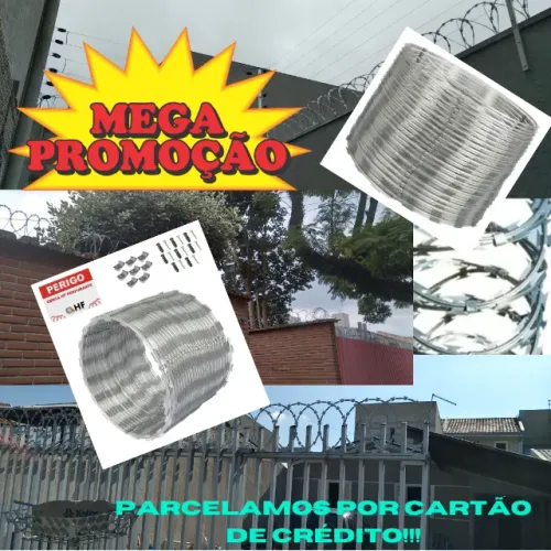 CONCERTINA DUPLA CLIPADA E COMUN