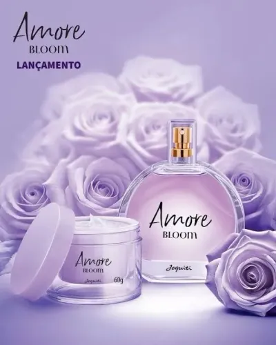Kit Amoré Bloom - Perfume 100ml e Creme Corporal 60g