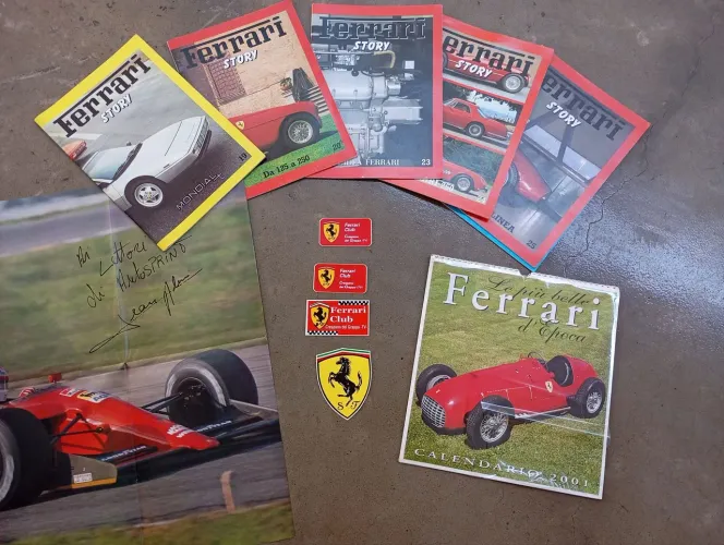 Ferrari - Colecionáveis originais da marca, carro antigo, relíquia, antigomobilismo 