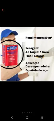 2 DUAS latas de selador de parede 