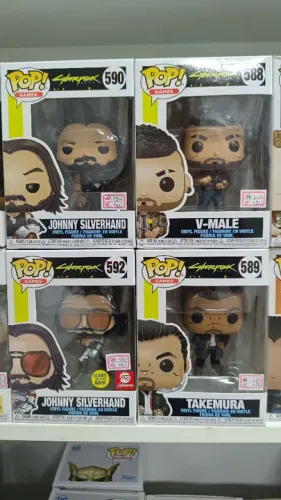 Bonecos Funko Pop! Cyberpunk 2077