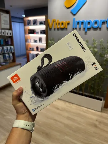 CAIXA DE SOM JBL CHARGE 6 - GARANTIA 1 ANO