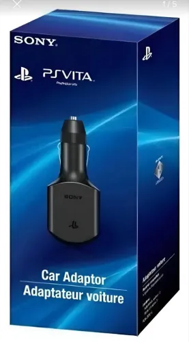 Kit 3un Carregador Psvita Para Carro Original