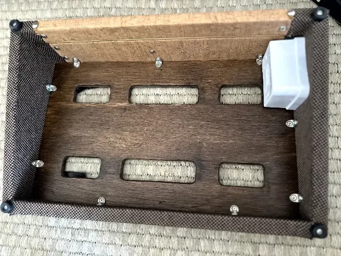 Combo Pedais WahWah, Com Caixa de Madeira Personalizada