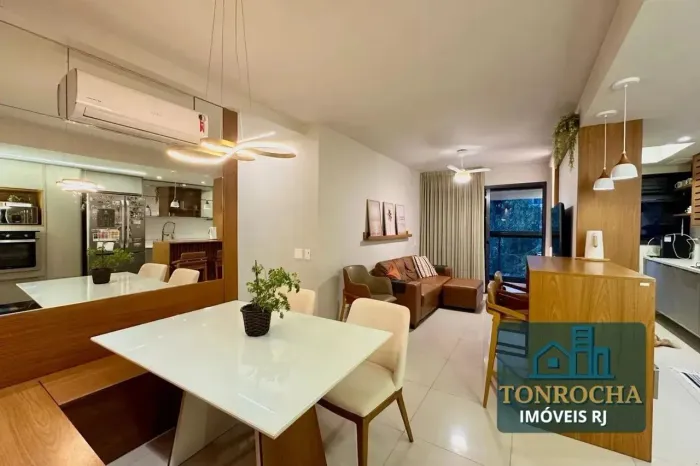 Apto no Flamengo 2 Quartos 1 Suite 73m2² Mobiliado, bem equipado