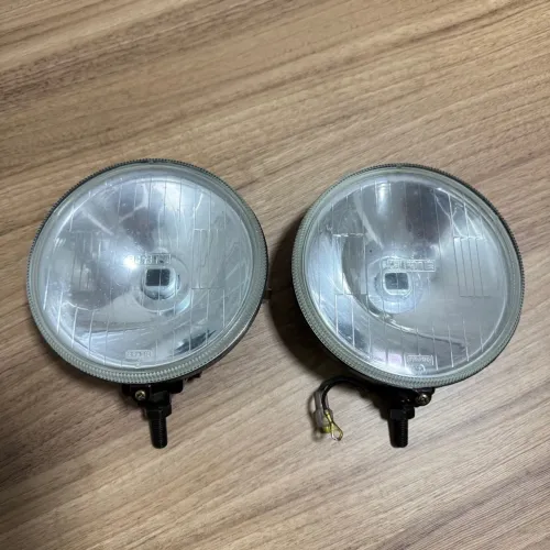 Farol milhas Cibié  Acessório de época Gol Fusca Kombi Opala Novo Par 