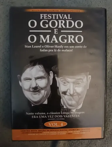 DVD FESTIVAL O GORDO E O MAGRO VOLUME 4